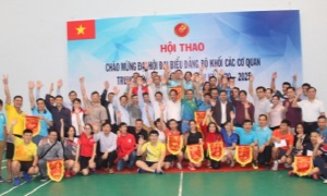 Hội thao chào mừng Đại hội Đảng bộ Khối Các cơ quan Trung ương lần thứ XII, nhiệm kỳ 2020-2025